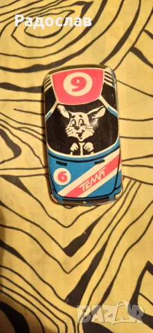 стара руска метална количка 