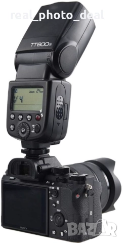 Светкавица Godox TT600S за Sony - чисто нова , снимка 4 - Светкавици, студийно осветление - 52538549
