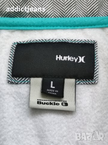 Мъжко горнище Hurley размер L, снимка 4 - Спортни дрехи, екипи - 39554452