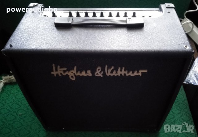 Китарен усилвател Hughes & Kettner blu edition 60dfx - 60Вата с '12 инча Celestion говорител , снимка 2 - Китари - 27299844