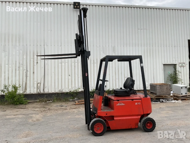 Електрокар Linde E16P, 1992 г., снимка 4 - Индустриална техника - 52254115