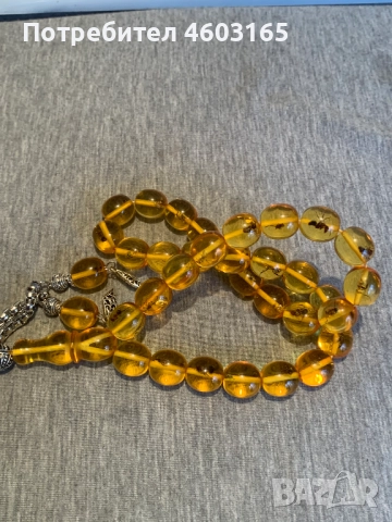 Ислямска молитвена броеница  мъниста Мисбаха – 33 мъниста, снимка 14 - Антикварни и старинни предмети - 52514135