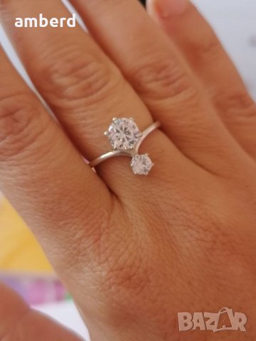 Оригинален сребърен пръстен - модел R101, снимка 5 - Пръстени - 33034600