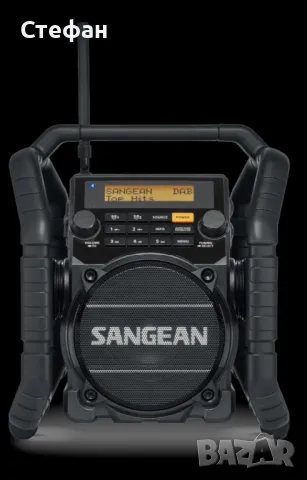 Строително радио Sangean U5 DBT, снимка 2 - Радиокасетофони, транзистори - 49346348
