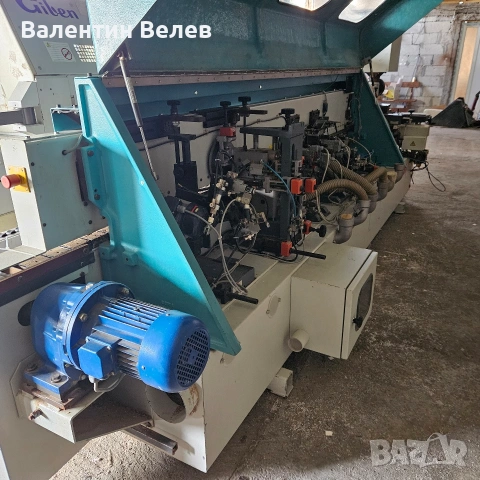 кантираща машина holz her triathlon 300,точно окрайчване ерови фрези корнер прави цикли и полири, снимка 13 - Други машини и части - 53519906