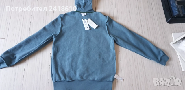 Lacoste Classic Fit  Full Zip Hoodie Mens Size 4 - M НОВО! ОРИГИНАЛ! Мъжка Качулка с цял цип!, снимка 11 - Спортни дрехи, екипи - 51572174