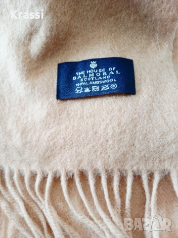 The house of Balmoral Scotland шал от вълна, снимка 5 - Шалове - 53138368