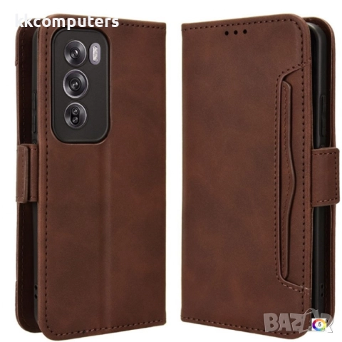 Oppo Reno12 Pro 5G Multiple Card Slots/ Wallet Кожен Калъф и Протектор