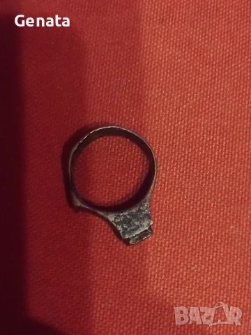 Стар пръстен месинг бронз , снимка 3 - Пръстени - 53019720