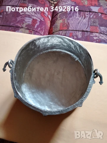 Много старо медно котле, снимка 6 - Антикварни и старинни предмети - 50919868