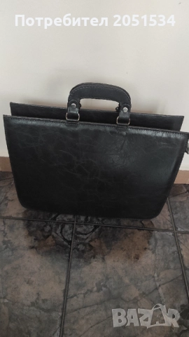 Бизнес голяма чанта за документи от естествена кожа, снимка 2 - Чанти - 52100131