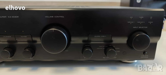Стерео усилвател Kenwood KA-4040R#1, снимка 2 - Ресийвъри, усилватели, смесителни пултове - 51493063