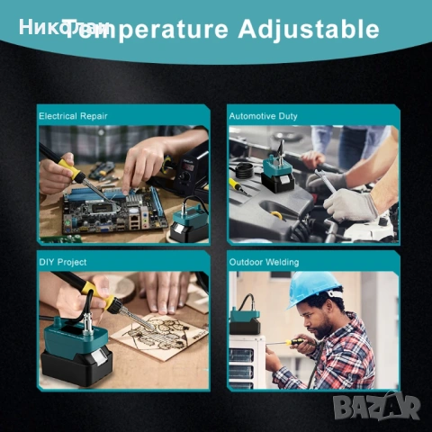 Безжична поялна станция  за Makita, снимка 5 - Поялници и запояване - 53030934