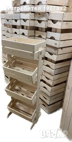 стъпаловидни стелажи за магазини и плод и зеленчук, снимка 17 - Оборудване за магазин - 48952560