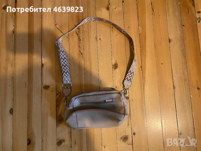 Бежова чанта дамска 