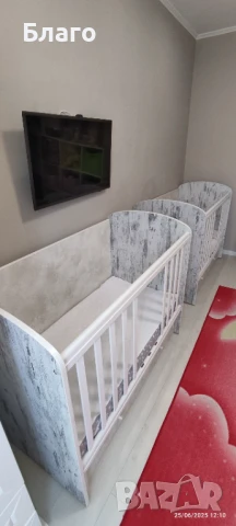 Детски легла с матраци! Едното е тип Монтесори!, снимка 6 - Бебешки легла и матраци - 50953240