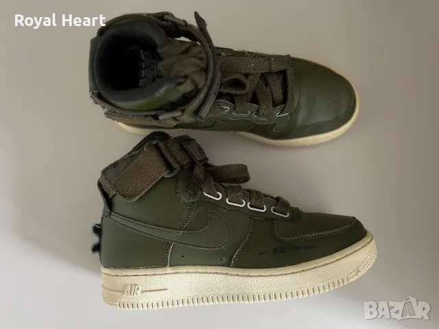 Кецове Nike Air Force 1 Utility High | 37 , снимка 2 - Кецове - 49337708