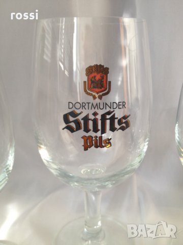 "STIFTS Pils" Старинни немски чаши за бира 0,4 l чаша, снимка 6 - Колекции - 26694977