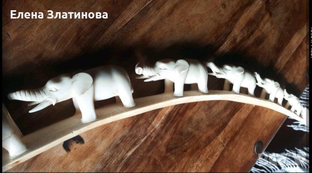 Скулптура от слонова кост 