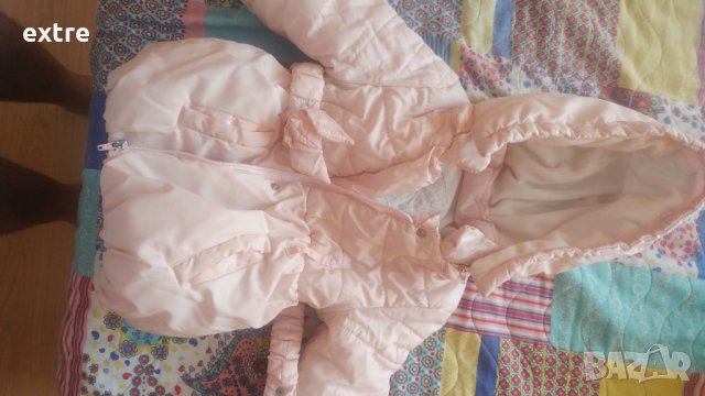 Детско розово яке 2-3 години момиченце тип балон, снимка 1 - Детски якета и елеци - 33464486