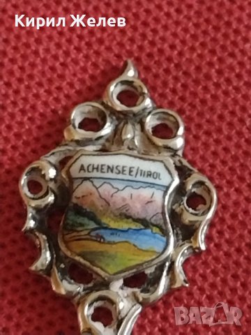 Сувенирна лъжичка за кафе чай ACHENSEE TIROL много красива за КОЛЕКЦИЯ ДЕКОРАЦИЯ БИТОВ КЪТ 29187, снимка 4 - Други ценни предмети - 43818645