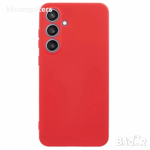 Силиконов кейс bSmart Silicone Soft Cover и Протектор За Samsung Galaxy A36
