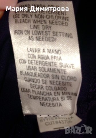 Красива лилава рокля с цветя, снимка 12 - Рокли - 38856454