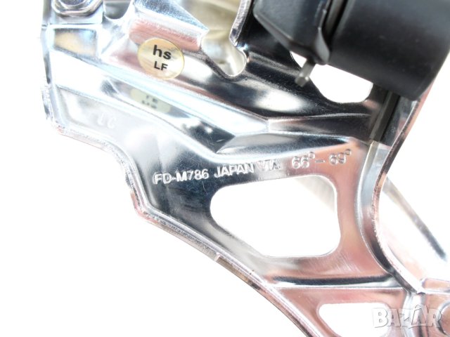 Shimano Deore XT FD-M786 2x10 декланшор за МТБ планински байк, 34.9mm clamp, снимка 6 - Части за велосипеди - 40284771