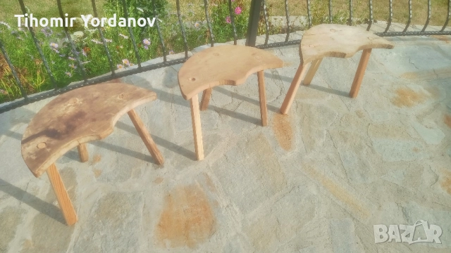 Трикрако столче -3 броя., снимка 15 - Антикварни и старинни предмети - 51500179