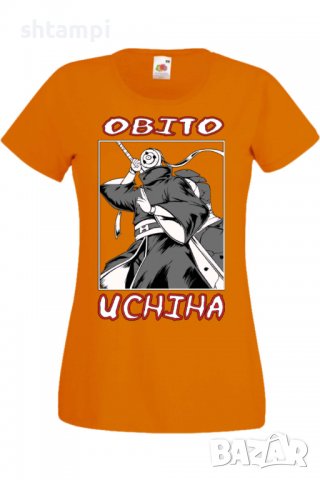Дамска тениска Naruto Obito Uchiha,Анимация,игра,Празник,Повод., снимка 8 - Тениски - 38060964