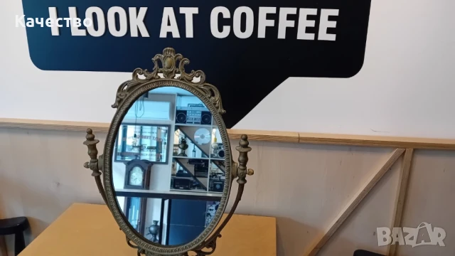 Настолно огледало , снимка 5 - Антикварни и старинни предмети - 51108336