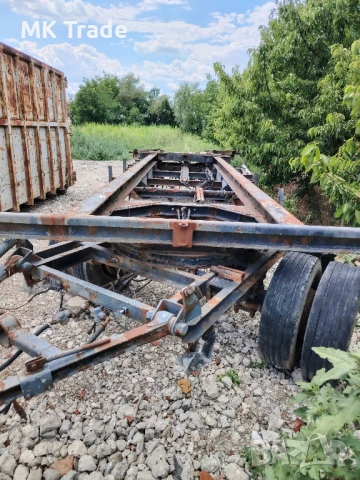 Ремарке за контейнери тип мултилифт, снимка 2 - Ремаркета - 51061430