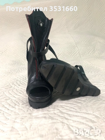 Екстравагантни дамски летни боти, снимка 4 - Дамски боти - 53458677