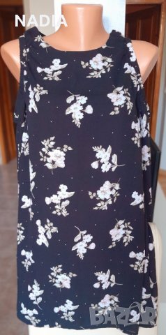 Рокля на цветчета с отворени рамене, снимка 1