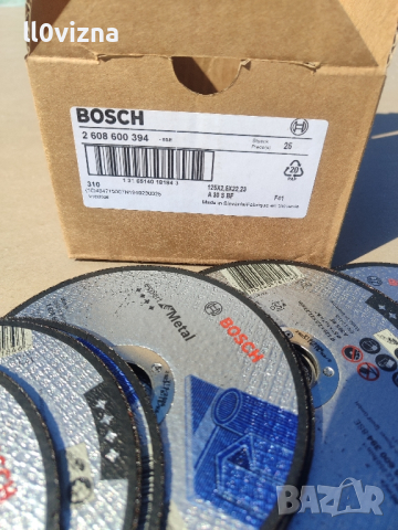 Диск за рязане на метал 125 BOSCH , снимка 3 - Железария - 44894735