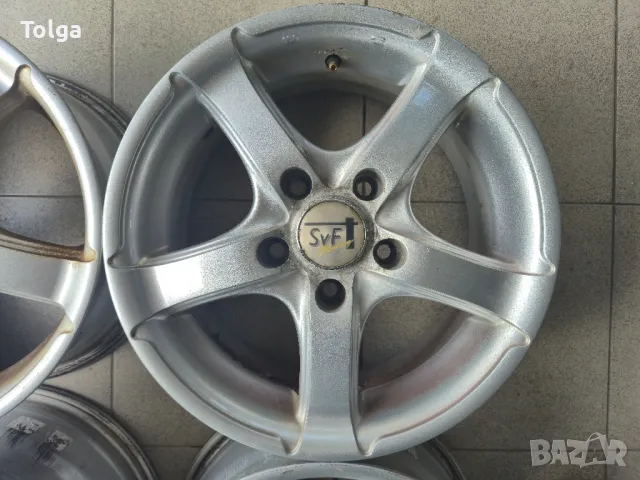 Алуминиеви джанти SVFT Racing 15 5x114.3, снимка 4 - Гуми и джанти - 50123738