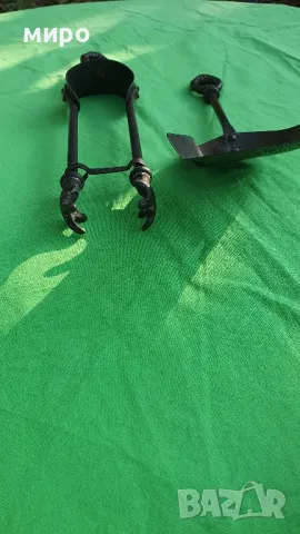 Прибири за камина /медни/1900г, снимка 2 - Антикварни и старинни предмети - 49067780