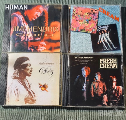 Jimi Hendrix,Cream, снимка 1 - CD дискове - 43527832