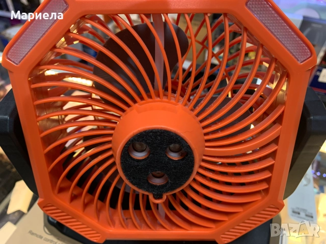 Къмпинг Вентилатор с Мъгла / С дистанционно управление и LED, снимка 14 - Други стоки за дома - 52211732