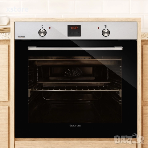 Фурна за вграждане Taurus HM778IXD – 78 L, 2600 W, 9 функции, WaterSteam Clean, снимка 3 - Печки, фурни - 52697487