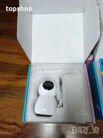 ПРОМОЦИЯ Sainlogic видео бебефон с камера, 1080P FHD LCD, дневен и нощен режим, снимка 14 - Бебефони - 50525536