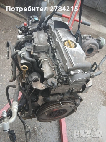 Двигател от Фронтера 2.2, 120 кс. с издухала гарнитура на главата. , снимка 2 - Части - 53561523