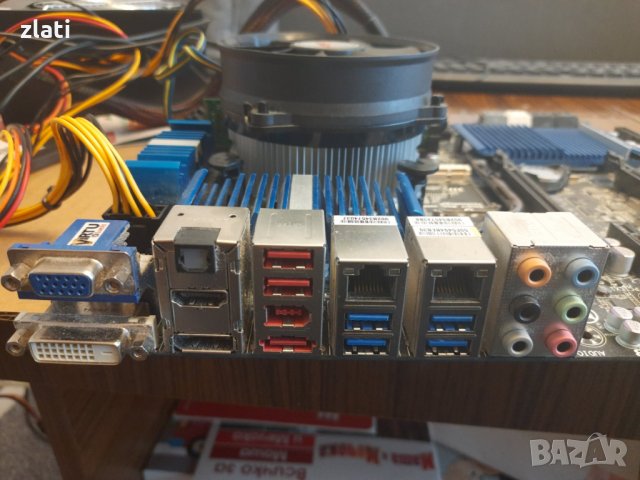 GIGABYTE GA-Z77X-UD5H + Intel Core i5-2310  Дъно + Процесор +Охлаждане, снимка 4 - Процесори - 33551821