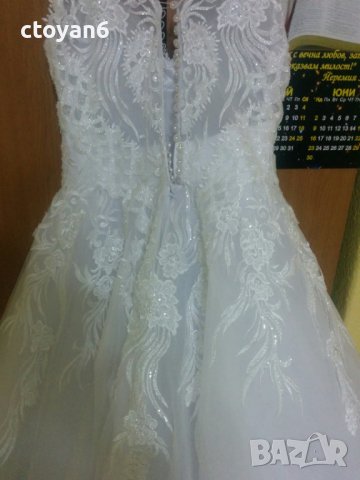 Продавам булчинска рокля, снимка 4 - Сватбени рокли - 37856682