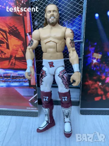 Екшън фигура WWE Edge Острието Adam Copeland Rated R Superstar WWE 2011 Mattel Elite играчка figure, снимка 15 - Фигурки - 49150057