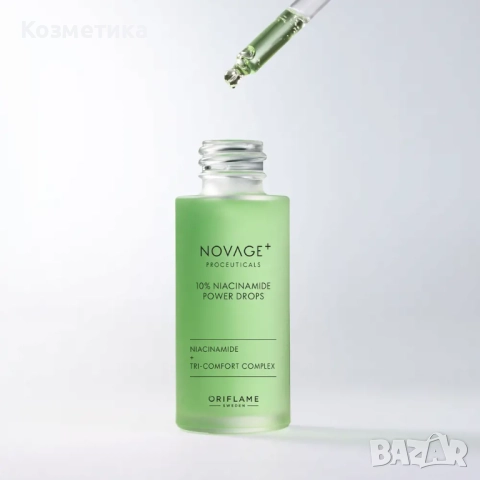 Капки с 10% ниацинамид Novage+ Proceuticals, снимка 3 - Козметика за лице - 52282455