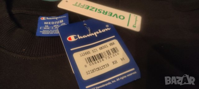 Нов суичър Champion Womens Script Logo Cropped Boxy Sweatshirt, снимка 9 - Суичъри - 43766228