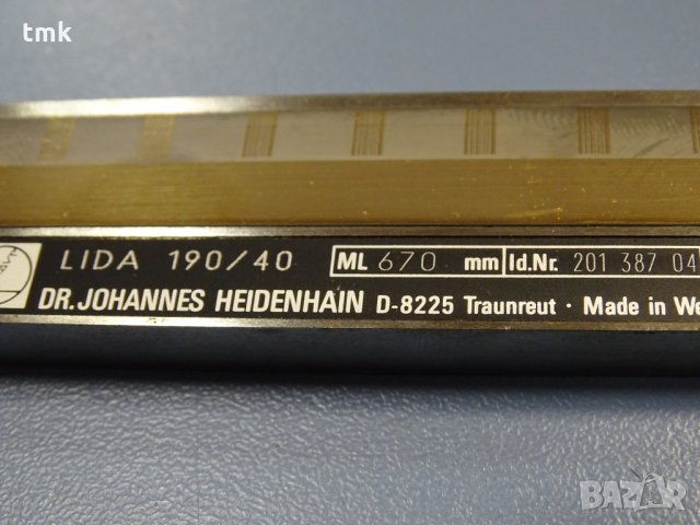 Инкрементална линия HEIDENHAIN LIDA 190/40 , снимка 4 - Резервни части за машини - 32250400