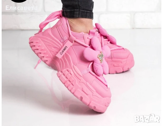 Дамски модерни кецове на платформа 