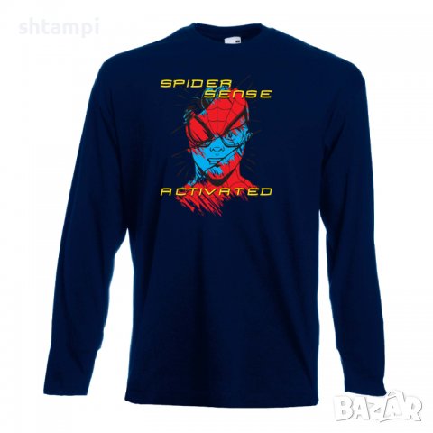 Мъжка тениска Spider Sense Activated Игра,Изненада,Подарък,Празник,Повод, снимка 11 - Тениски - 37246930